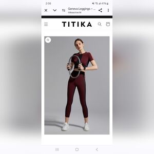 Titika Activewear set - leggings & top